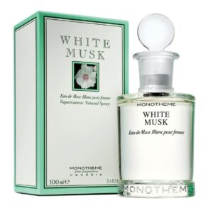 MONOTHEME FINE FRAGRANCES VENEZIA WHITE MUSK 100ML SPRAY EAU DE MUSC BLANC POUR FEMME