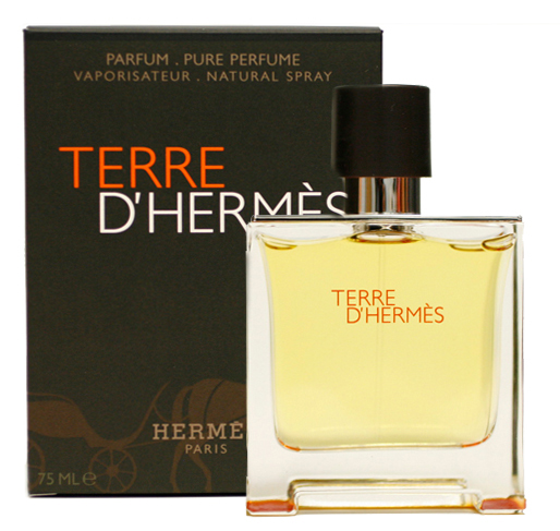 HERMES TERRE D'HERMES PARFUM 75ML SPRAY PURE PERFUME