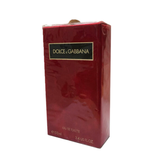 DOLCE & GABBANA 100ML SPRAY EAU DE TOILETTE EUROITALIA TAPPO ROSSO OLD VERSION VINTAGE