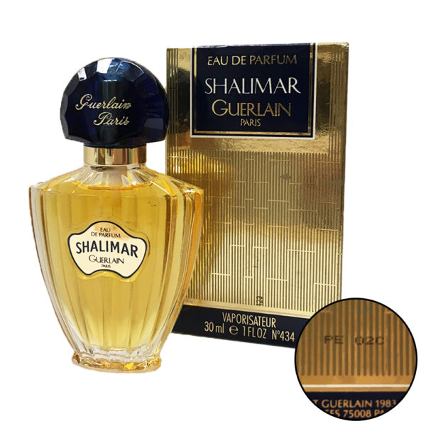 GUERLAIN SHALIMAR 30ML SPRAY EAU DE PARFUM LOTTO PE02C OLD VERSION