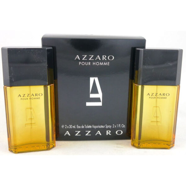 AZZARO POUR HOMME 2 x 30ML SPRAY EAU DE TOILETTE