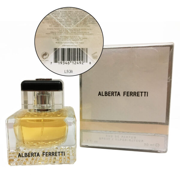 ALBERTA FERRETTI EAU DE PARFUM SPRAY 30ML LOTTO L9JA OLD VERSION