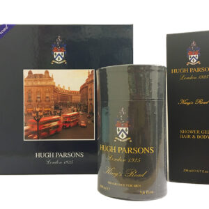 HUGH PARSONS LONDON 1925 KING'S ROAD GIFT SET FOR MEN 100ML SPRAY EAU DE PARFUM + 200ML SHOWER GEL