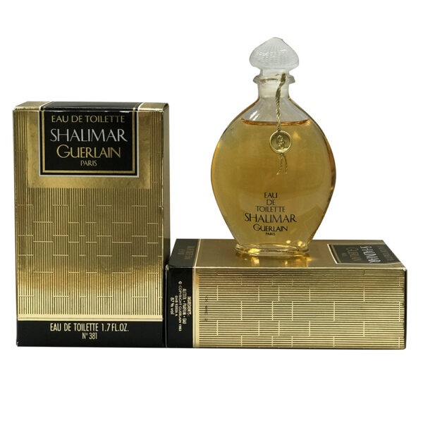 GUERLAIN SHALIMAR 50ML SPLASH EAU DE TOILETTE N.381 LOTTO XY 4AE 2 OLD VERSION/VINTAGE