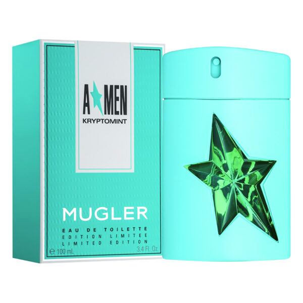 THIERRY MUGLER A*MEN KRYPTOMINT 100ML SPRAY EAU DE TOILETTE LIMITED EDITION