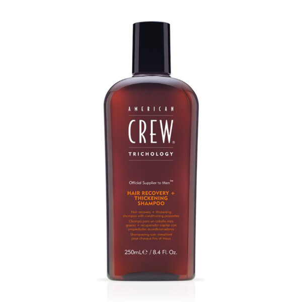 AMERICAN CREW TRICHOLOGY HAIR RECOVERY+THICKENING SHAMPOO 250ML