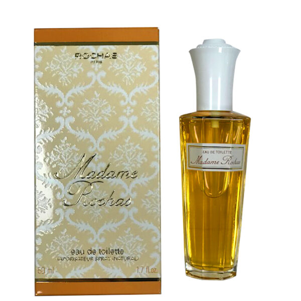 ROCHAS PARIS MADAME ROCHAS 50ML SPRAY PARFUM DE TOILETTE VINTAGE OLD VERSION