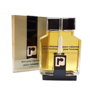 PACO RABANNE DUO POUR HOMME 50ML EDT +50ML AFTER SHAVE RARE/VINTAGE